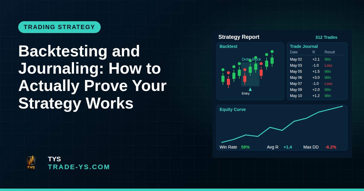 Backtesting and Journaling: How to Actually Prove Your Strategy Works