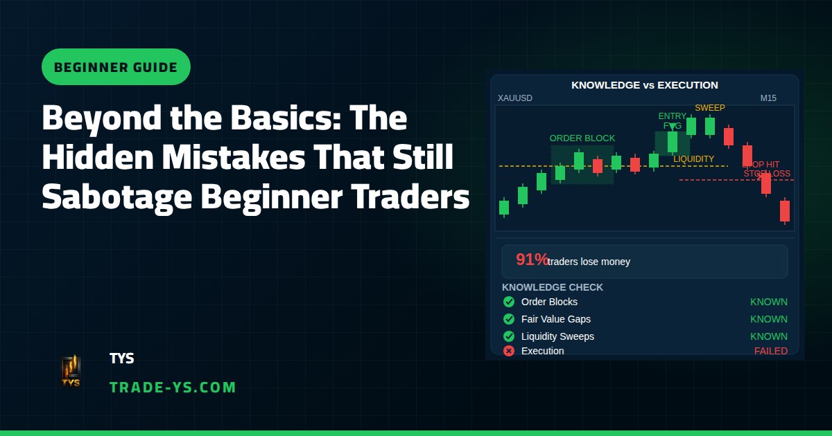 Beyond the Basics: The Hidden Mistakes That Still Sabotage Beginner Traders