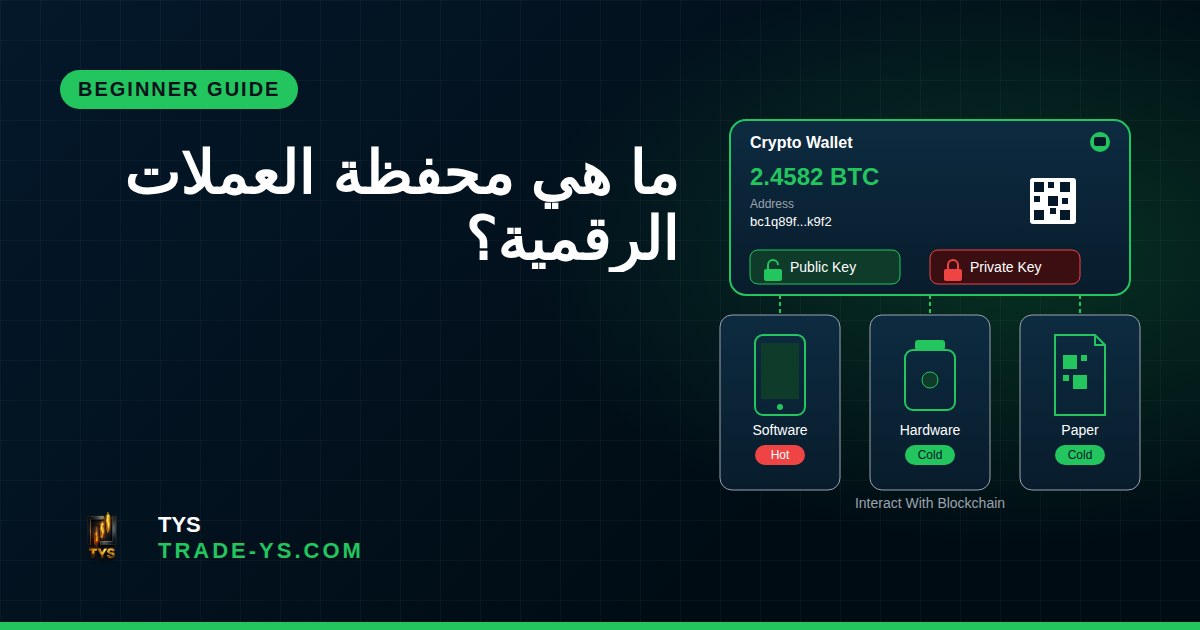 ما هي محفظة العملات الرقمية؟